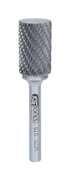 KS Tools HM cilinderfrees vorm A zonder vlakvertanding, 16 mm, 515.3226