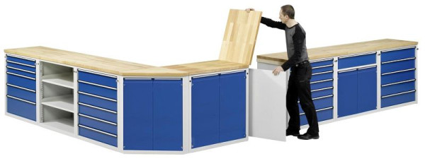ANKE tegenflap; 740 x 700 x 40 mm; Massief beuken blad 40 mm, 903.840