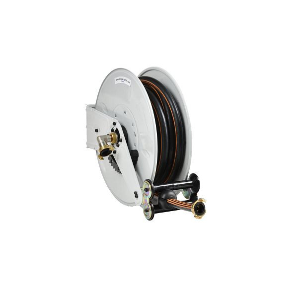 Ebinger slanghaspel OSM 310, max. 15bar / 90 ° C, 12m - 13mm ID rubberen slang ET, 1.310.104