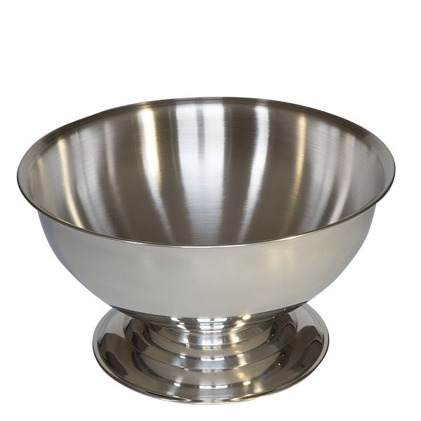 APS champagnekoeler, Ø 40,5 cm, hoogte: 22,5 cm, roestvrij staal, hoogglans gepolijst, voet Ø: 27,5 cm, 13,5 liter, 36045