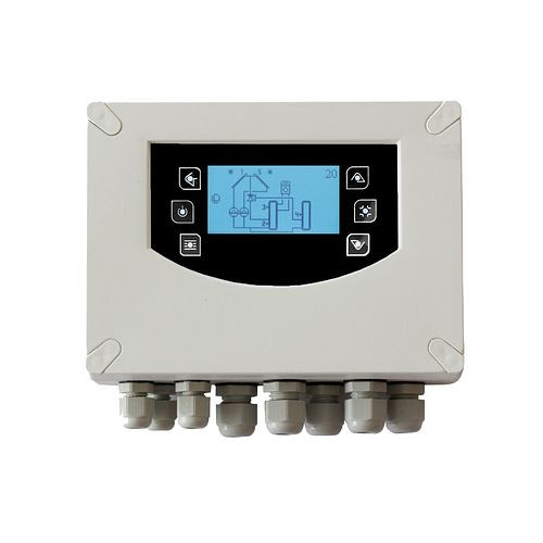 Environ Tsol600 in Box Solar Control / Temperatuurverschilregelaar met Sensorset, ENTSOL600IB