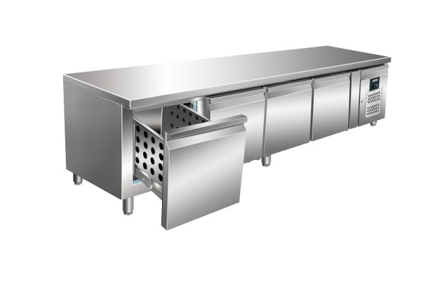 Saro onderbouwkoeltafel met laden model UGN 4100 TN-4S, 323-3117