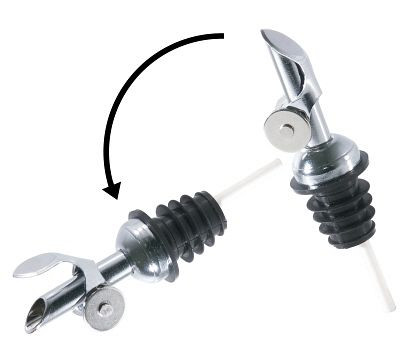 Contacto flessenschenker met zelfsluitend deksel, 5845/080