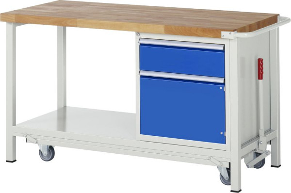 RAU neerlaatbare werkbank 8000 - model 8152, B1500 x D700 x H880 mm, 15-8152A6-157B4F.11