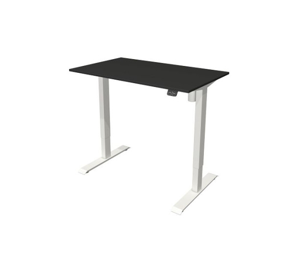 Kerkmann bijzettafel B 1000 x D 600 mm, elektrisch in hoogte verstelbaar van 740-1230 mm, antraciet, 10388913