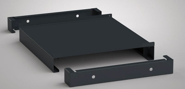 KLW heftruckonderstel met draagplaat voor ladekasten serie SEB (572 x 750 mm), SEB-HSO-100