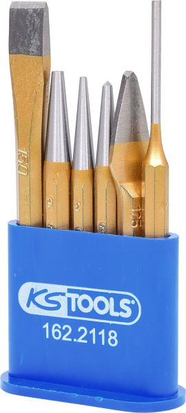 KS Tools combinatiegereedschapset, 6-delig in kunststof houder, 162.2118