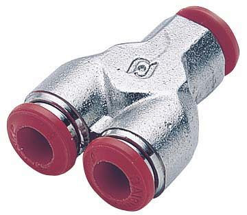 timmer BY-2x10-10-MSv, Y-connector, slang-Ø: 10 mm, VE: 10 stuks, 03180262