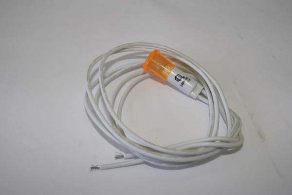ELMAG knipperlicht oranje 220V, inclusief kabel voor EUROSTART 550, 620, 520, 9505323
