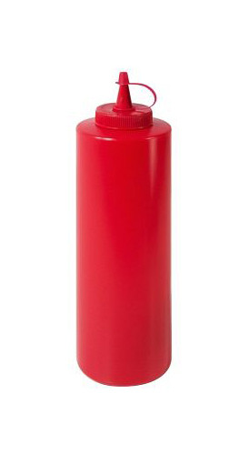 Contacto knijpfles 0,7 l, rood, 1460/702