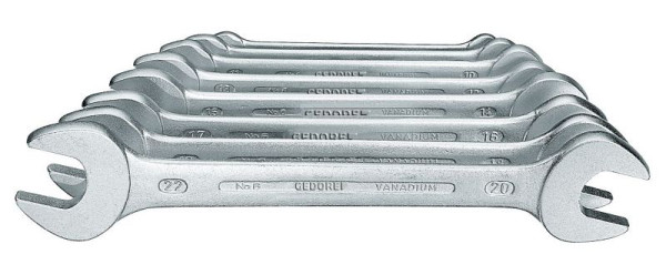 GEDORE dubbele steeksleutelset, 8-delig, 6077380