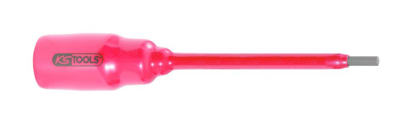 KS Tools bitdop 1/2" met beschermende isolatie voor binnenzeskantschroeven, 5 mm, 156 mm lang, 117.1171