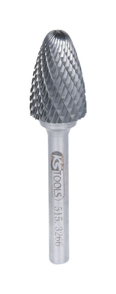 KS Tools HM rondboogfrees vorm F, 16 mm, 515.3266
