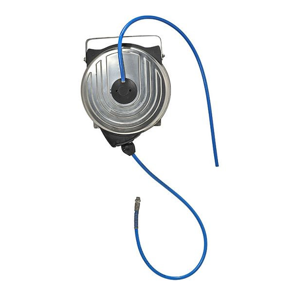 Gastro-Inox haspel met 12 meter slang, 402.520
