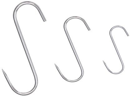 Contacto vleeshaak 10 cm, VE: 10 stuks, 485/100