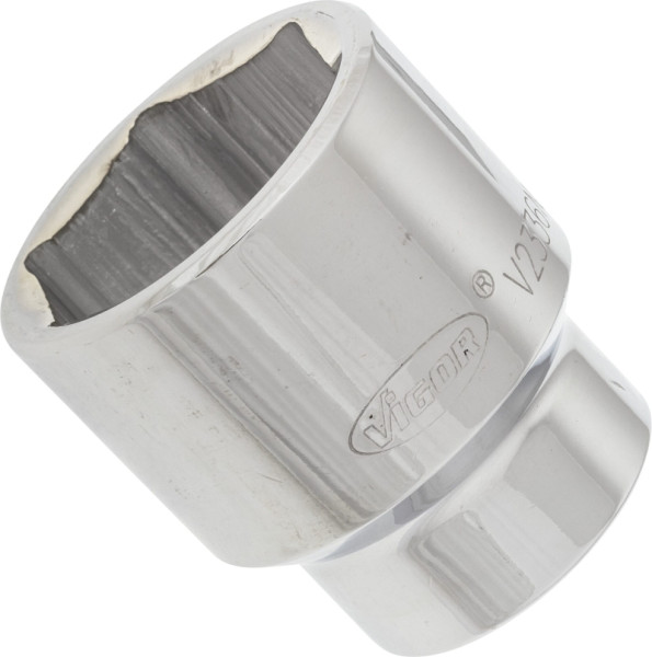 VIGOR dopsleutelinzet, hol vierkant 20 mm (3/4 inch), buitenzeskantprofiel, 46 mm, V2336N