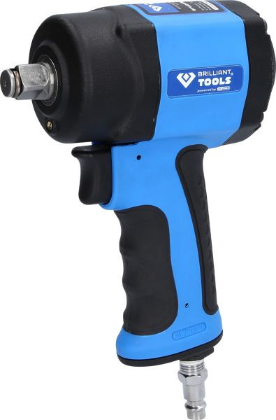 Brilliant Tools 1/2" mini-luchtslagmoersleutel, 1.240 Nm, BT160400