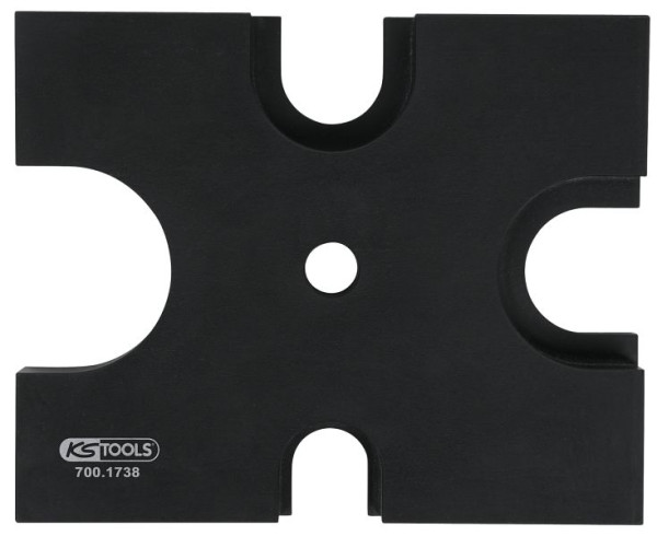 KS Tools Universele prismaplaat diameter 40,0 / 63,0 / 75,0 / 80 mm, 700.1738