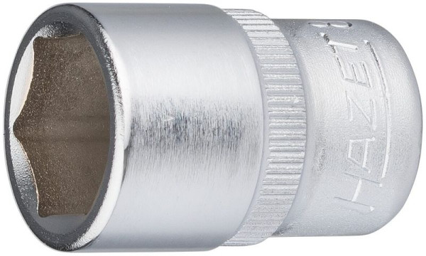 Hazet dop, zeskant, hol vierkant 6,3 mm (1/4"), 12 mm, gekarteld, 850-12