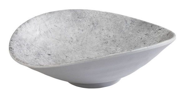APS schaal -ELEMENT-, 17,5 x 15,5 cm, hoogte: 5,5 cm, melamine, kleur: betonlook, 0,18 liter, 84827