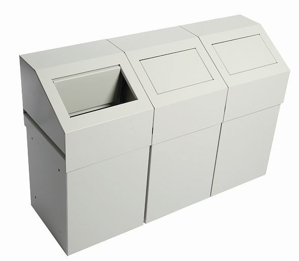Afvalscheidingssysteem SAUBERMANN MINI set van 3, 399127