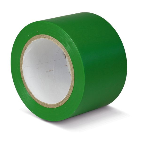Mehlhose vloermarkeringstape standaard groen 75mmx33m, KMSU07533