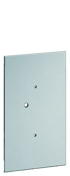 TCS montageplaat zilver geanodiseerd naturel voor PAK01-04 H284xB170 mm, ZAM1102-0010