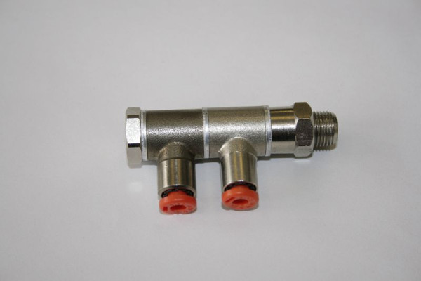 ELMAG steekkoppeling 2x 4mm, AG 1/8' voor CB 24-300 (model met afstandsbediening), 9201323