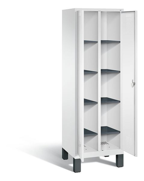 C+P washok Evolo, H1850xB610xD500mm, kleur: verkeerswit, 48012-20B S10031
