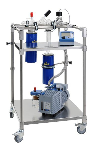 Rettberg vacuümpompstation zonder elektronische vacuümcomponenten, 107000006