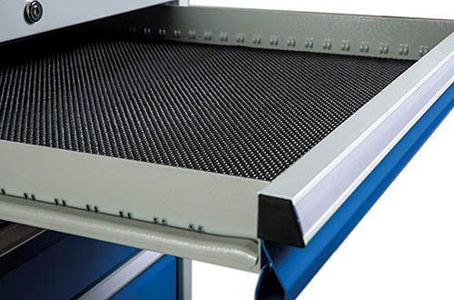 Bedrunka + Hirth antislipmat, R 36-24, afmetingen in mm (BxDxH): 900 x 600 x 3, 65.101.731