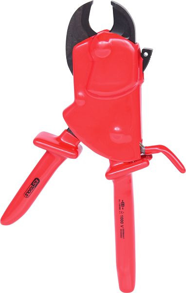KS Tools eenhandratel-kabelschaar met beschermende isolatie, 290 mm, 117.1245