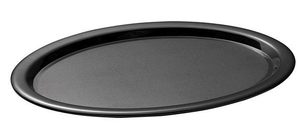 APS dienblad -KAFFEEHAUS-, 28,5 x 21,5 cm, hoogte: 1,5 cm, melamine, zwart, 84253
