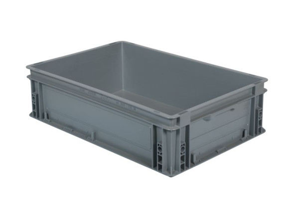 SOFAME Euronormbak B 600 x D 400 x H 200 mm 44,2L grijs, W010080228