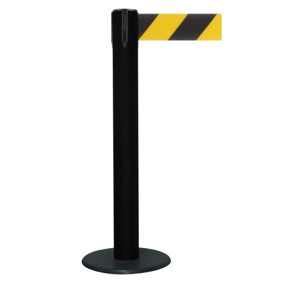 Stein HGS HGS personengeleidingssysteem -P-Line Brace-, zwart, zwart/geel diagonaal (gearceerd), met riemeindstuk (standaard), 37691-17-1