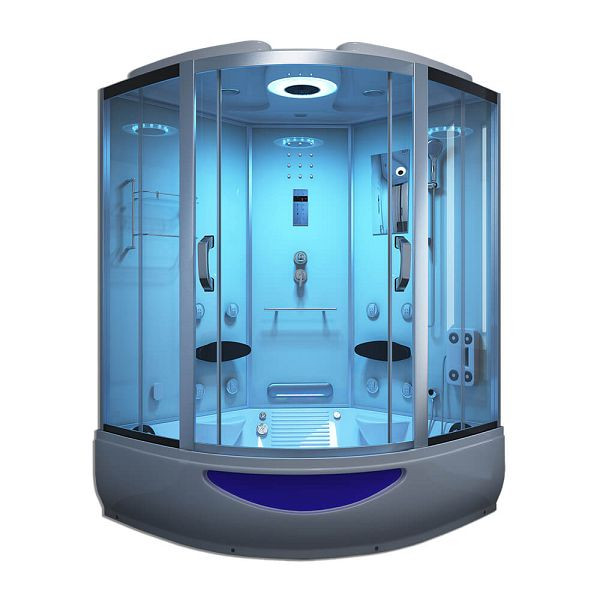 HOME DELUXE stoomdouche EXCLUSIVE - wit, 1064