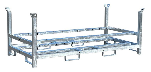 Schake stapelpallet voor 12 schachtafdekkingen, 3B214-3