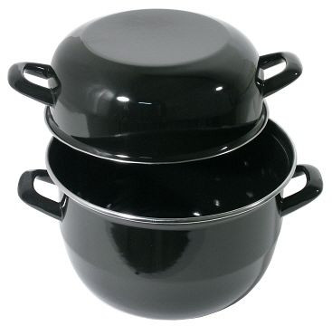 Contacto mosselpot 18 cm, geëmailleerd, 488/180
