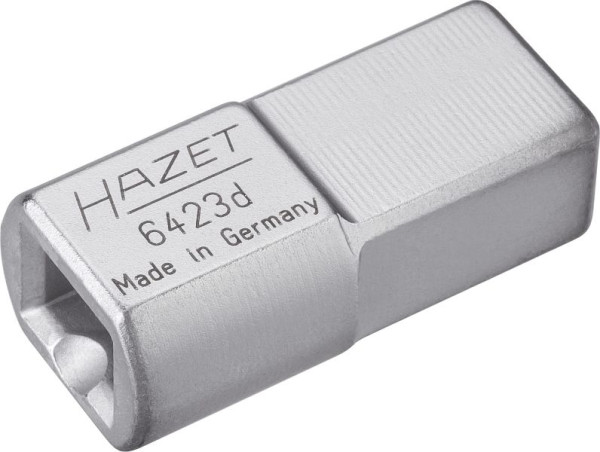 Hazet plug-in adapter, plug-in vierkant 14 x 18 mm, plug-in vierkant 9 x 12 mm, 6423D