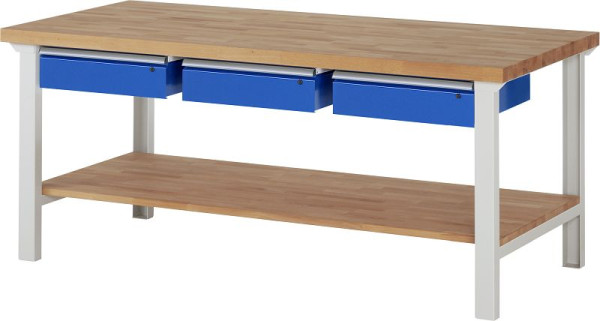 RAU werkbank serie 7000 - model 7003-7, B2000 x D900 x H840 mm, 03-7003A7-209B4S.11