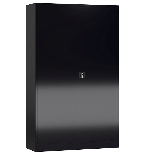Lüllmann ClassiX draaideurkast, 1945 x 1200 x 420 mm, diepzwart, X-530379