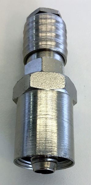 ELMAG koppeling voor ademluchtslang 8x17, voor beschermmasker M02, M03, M04 (ALLEEN geschikt aan de actiefkoolfilterzijde), 9201332