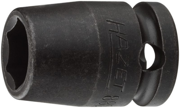 Hazet impact, machine schroevendraaierdop, zeskant, hol vierkant 10 mm, buitenzeskant trekprofiel, 11 mm, 880S-11