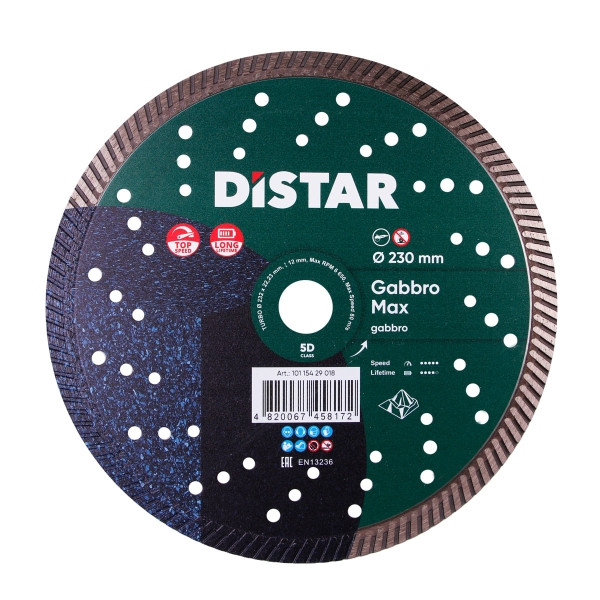 Distar diamantdoorslijpschijf Turbo 232 Gabbro Max, 10115429018