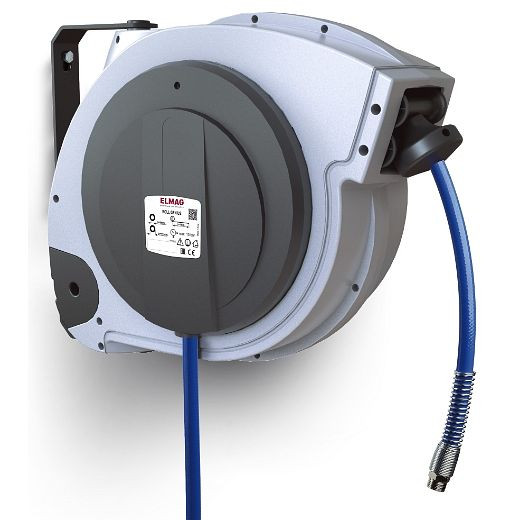 ELMAG automatische slanghaspel ROLL AIR GENIUS 15, 8x12 mm, compleet incl. slow motion, 42242