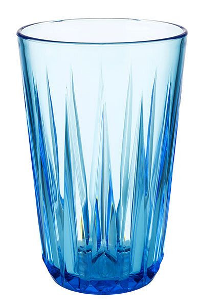 APS drinkbeker -CRYSTAL-, Ø 8 cm, hoogte: 12,5 cm, Tritan, blauw, 0,3 liter, verpakking van 48, 10514