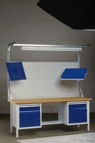 KLW basisframe met hoekbeugels om op te schroeven, 1400 x 1500 mm H x B, AB02C-GRU-1500-1400