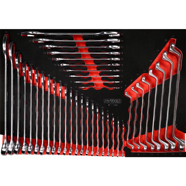 KS Tools PERFORMANCEplus gereedschapsset 40-delige sleutel, 811.1040