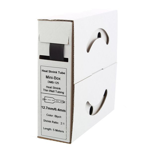 Offgridtec 5m krimpkous 12,7mm>6,4mm zwart, 7-01-000585
