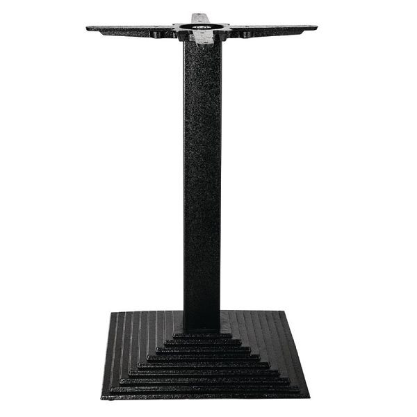 Bolero vierkant tafelonderstel met treden gietijzer 72cm hoog, CE153
